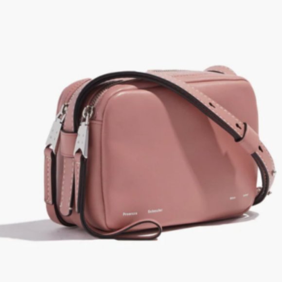Proenza Schouler White Label Watts Leather Camera Bag in Dusty Rose MSRP $295 - Picture 9 of 14